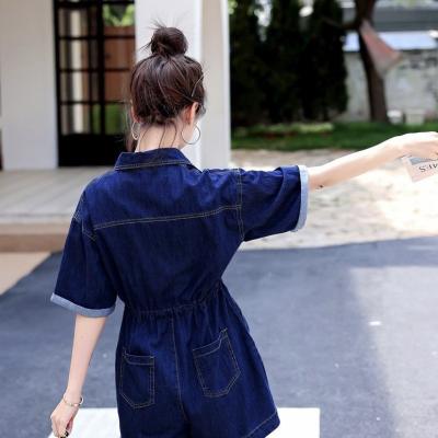 JUMPSUIT DENIM CỔ SƠ MI QUẦN SHORT - ND503